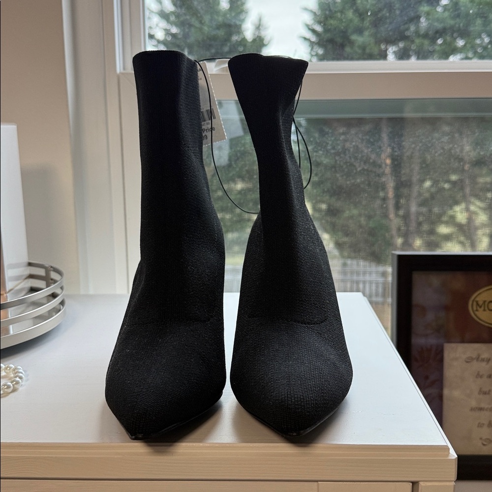 Esprit Chic Black Sock Boots